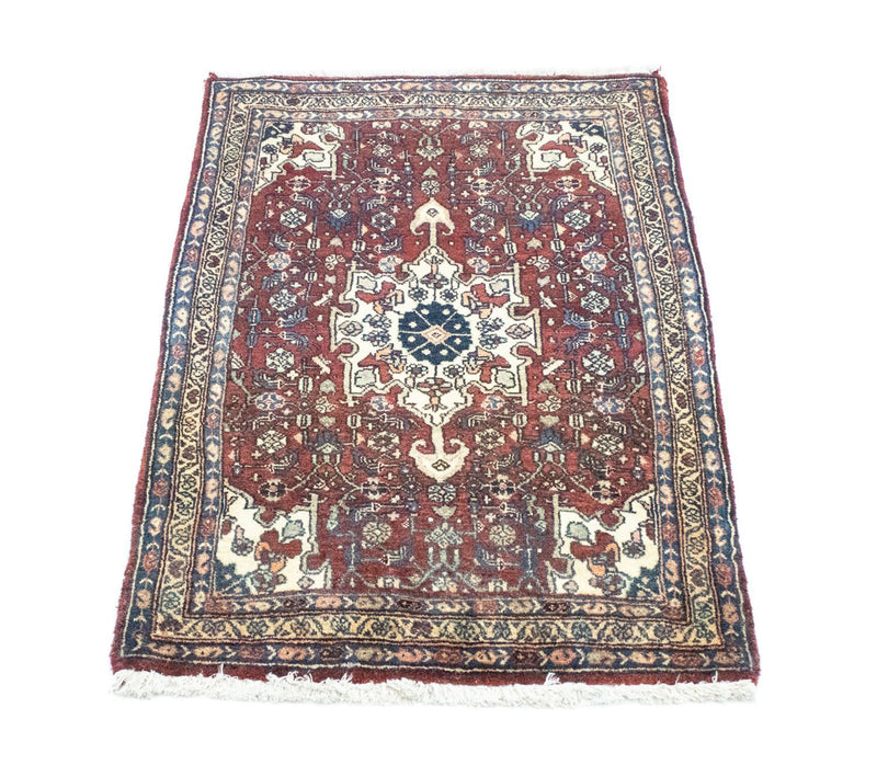 Perserteppich - Bidjar 101 x 68 cm - rot