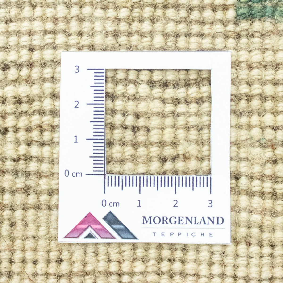 Gabbeh Teppich - Perser 60 x 40 cm - beige