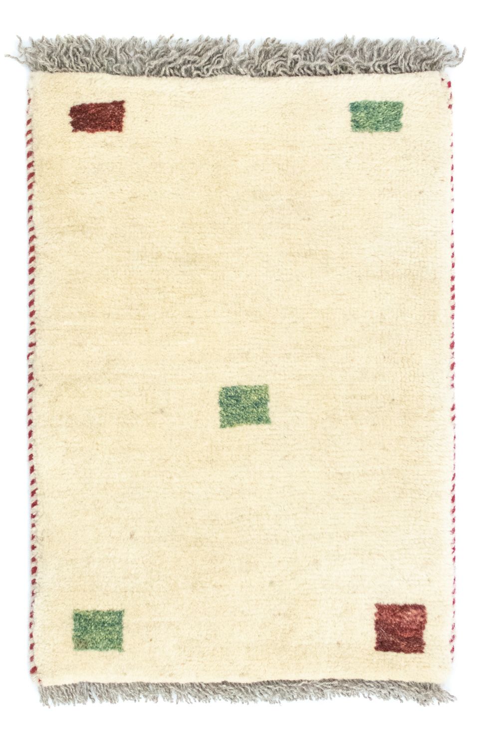 Gabbeh Teppich - Perser 60 x 40 cm - beige