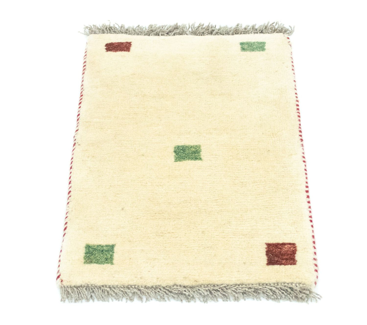 Gabbeh Teppich - Perser 60 x 40 cm - beige