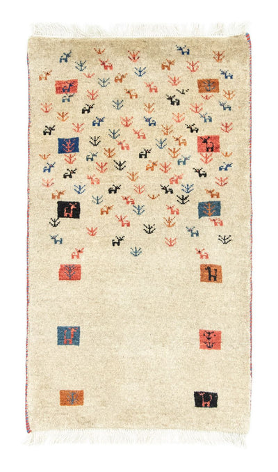 Gabbeh Persisch Teppich 73x128cm - Perserteppich Wollteppich
