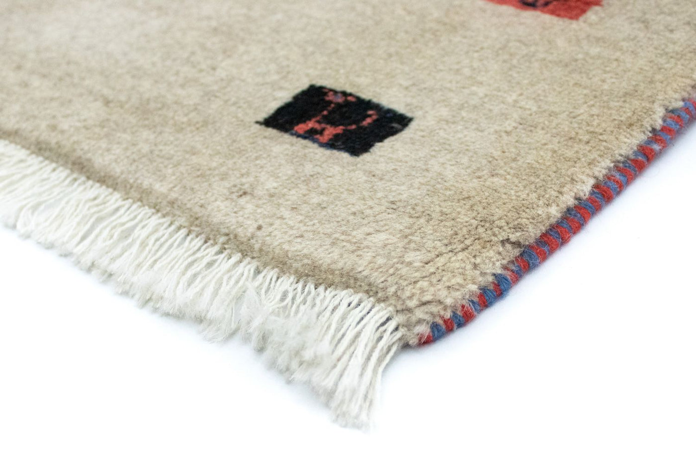 Gabbeh Persisch Teppich 128x73cm - Perserteppich Wollteppich