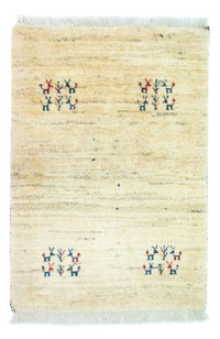 Gabbeh Teppich - Perser 94 x 64 cm - mehrfarbig