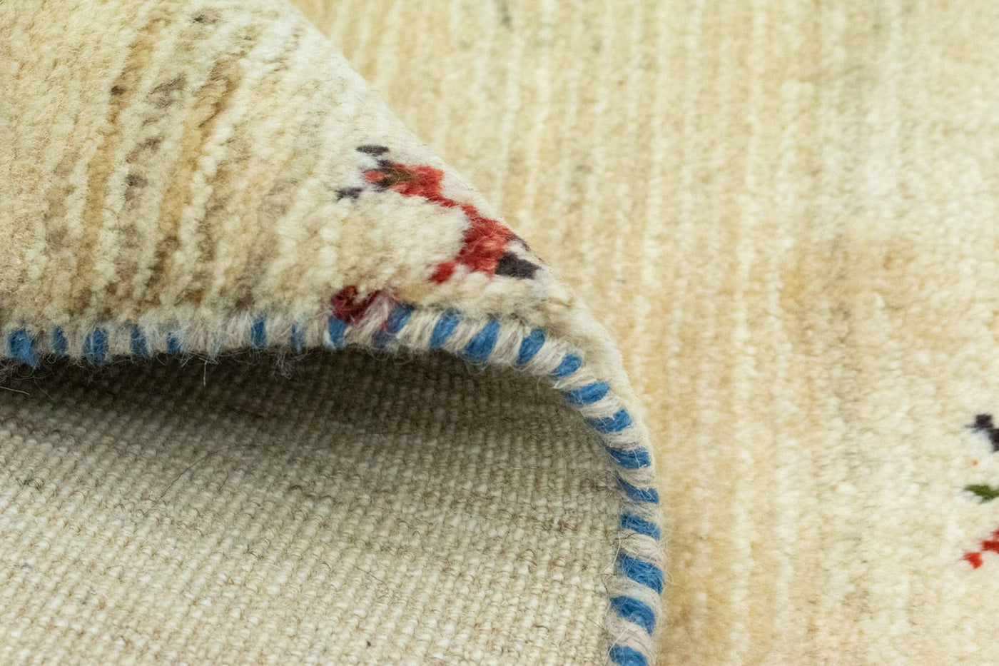 Gabbeh Persisch Teppich 92x58cm - Perserteppich Wollteppich