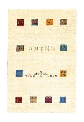 Gabbeh Teppich - Loribaft Perser 128 x 80 cm
