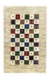 Loribaft Teppich Perser 82x125cm - Orientteppich - Rechteckig / Bunt / 82 x 125 cm Rechteckig