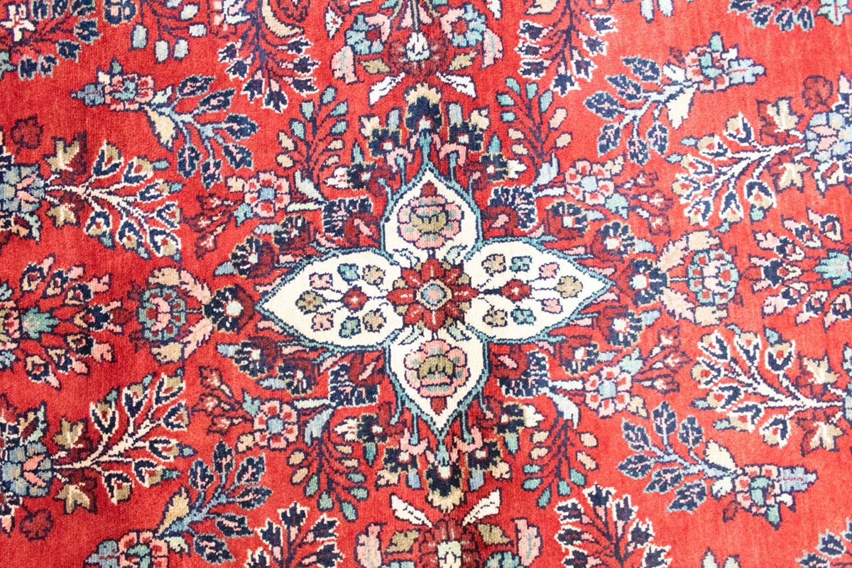 Perserteppich - Nomadic 405 x 150 cm - rot