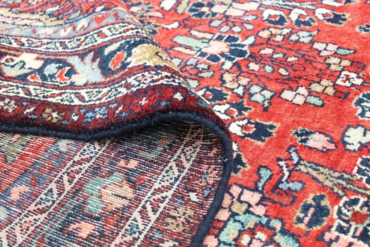 Perserteppich - Nomadic 405 x 150 cm - rot