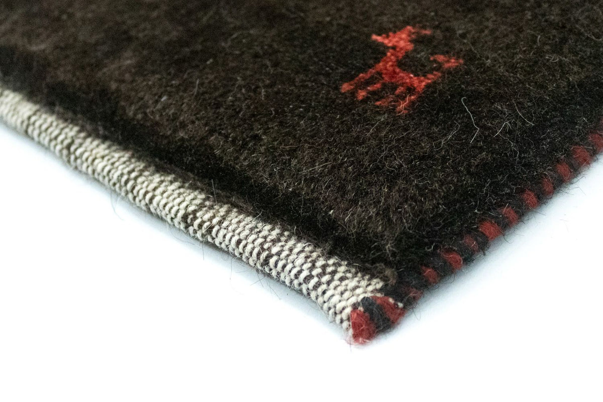 Gabbeh Teppich - Perser 130 x 85 cm - blau