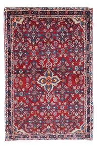 Perserteppich - Bidjar 115 x 78 cm - rot