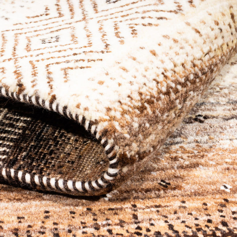 Gabbeh Teppich - Loribaft Perser - 150 x 93 cm - natur