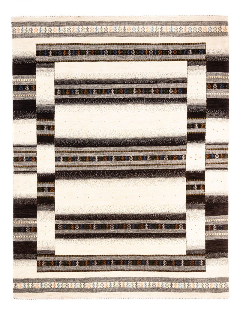 Gabbeh Teppich - Loribaft Perser - 278 x 211 cm - creme