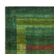 Gabbeh Teppich - Loribaft Perser - 245 x 175 cm - grün