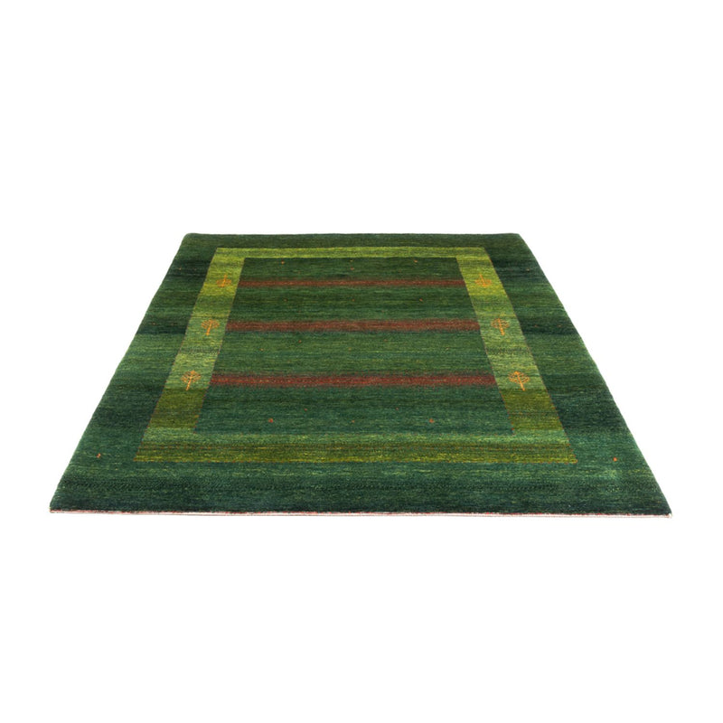 Gabbeh Teppich - Loribaft Perser - 245 x 175 cm - grün