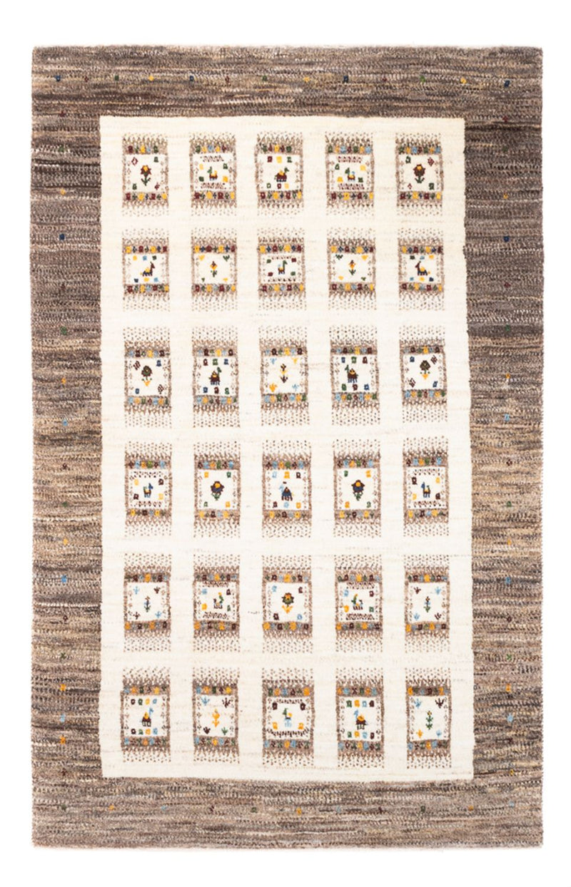 Gabbeh Teppich - Loribaft Perser - Royal - 164 x 101 cm - natur