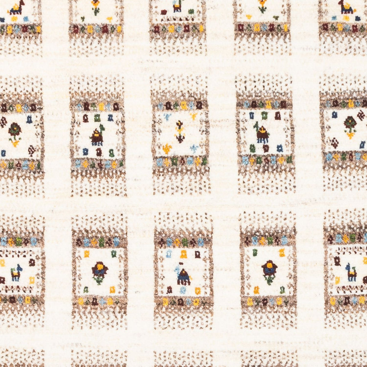 Gabbeh Teppich - Loribaft Perser - Royal - 164 x 101 cm - natur