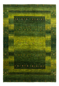 Gabbeh Teppich - Loribaft Perser - 238 x 172 cm - grün