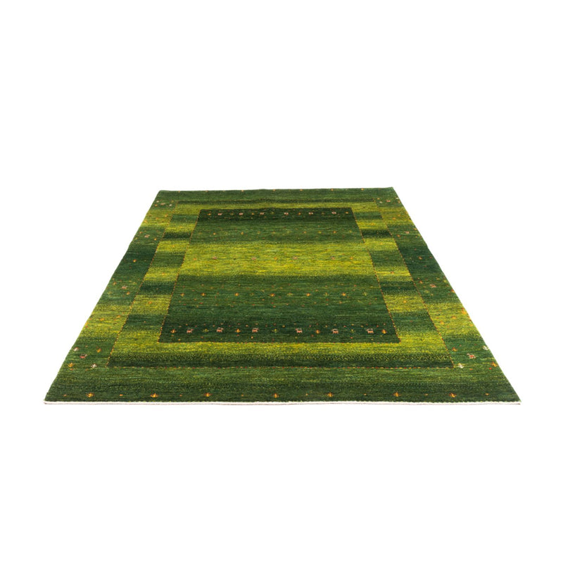 Gabbeh Teppich - Loribaft Perser - 238 x 172 cm - grün