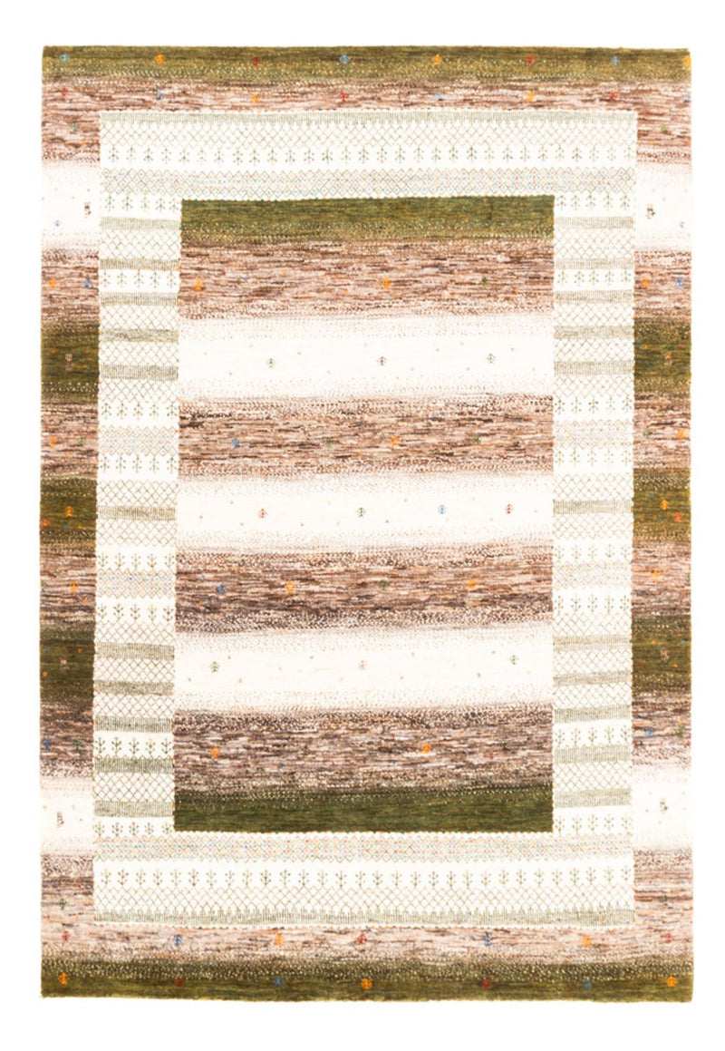 Gabbeh Teppich - Loribaft Perser - 239 x 172 cm - natur