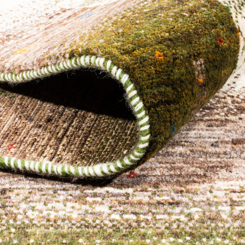 Gabbeh Teppich - Loribaft Perser - 239 x 172 cm - natur