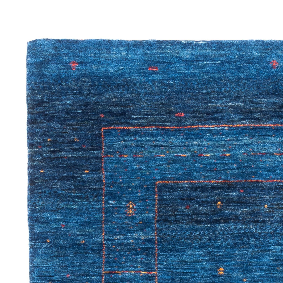 Gabbeh Teppich - Loribaft Perser - 174 x 120 cm - blau