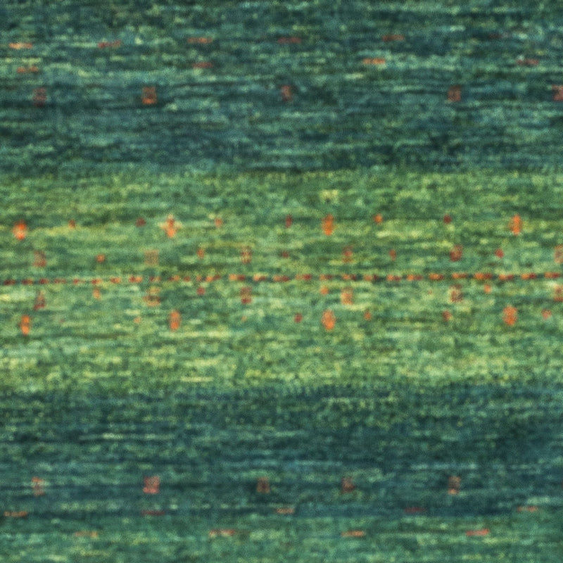 Gabbeh Teppich - Loribaft Perser - 152 x 107 cm - grün