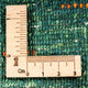 Gabbeh Teppich - Loribaft Perser - 152 x 107 cm - grün