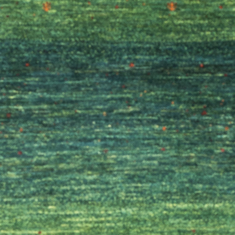 Gabbeh Teppich - Loribaft Perser - 146 x 98 cm - grün
