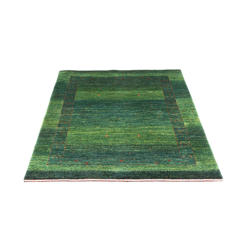 Gabbeh Teppich - Loribaft Perser - 146 x 98 cm - grün