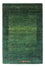 Gabbeh Teppich - Loribaft Perser - 148 x 97 cm - grün