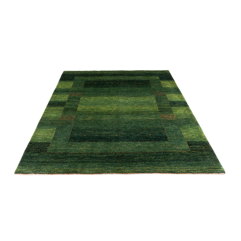 Gabbeh Teppich - Loribaft Perser - 241 x 162 cm - grün