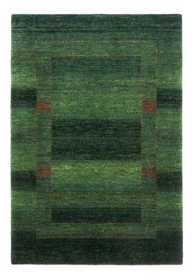 Gabbeh Teppich - Loribaft Perser - 164 x 110 cm - grün