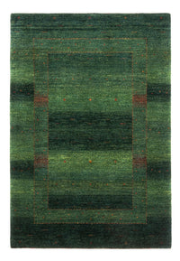Gabbeh Teppich - Loribaft Perser - 164 x 110 cm - grün
