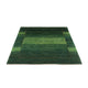 Gabbeh Teppich - Loribaft Perser - 170 x 110 cm - grün