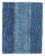 Gabbeh Teppich - Loribaft Perser - 63 x 50 cm - blau