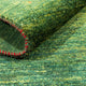 Gabbeh Teppich - Loribaft Perser - 126 x 83 cm - grün