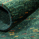 Gabbeh Teppich - Loribaft Perser - 129 x 84 cm - grün