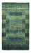 Gabbeh Teppich - Loribaft Perser - 135 x 83 cm - grün