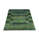 Gabbeh Teppich - Loribaft Perser - 135 x 83 cm - grün