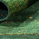 Gabbeh Teppich - Loribaft Perser - 115 x 86 cm - grün