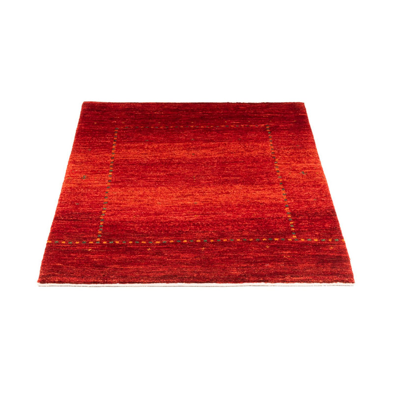 Gabbeh Teppich - Loribaft Perser - 116 x 81 cm - rot