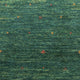 Gabbeh Teppich - Loribaft Perser - 144 x 84 cm - grün