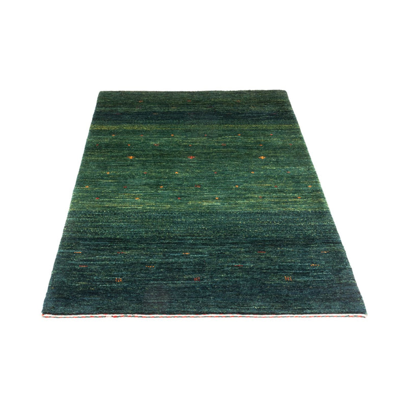 Gabbeh Teppich - Loribaft Perser - 144 x 84 cm - grün