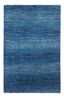 Gabbeh Teppich - Loribaft Perser - 120 x 80 cm - blau