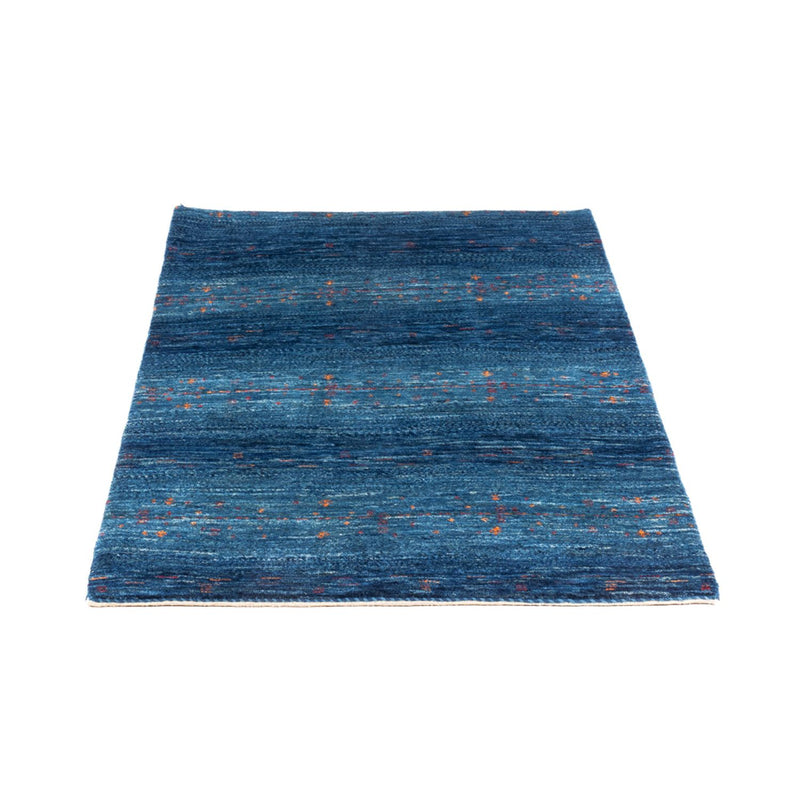 Gabbeh Teppich - Loribaft Perser - 120 x 80 cm - blau