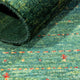 Gabbeh Teppich - Loribaft Perser - 129 x 82 cm - grün