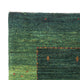 Gabbeh Teppich - Loribaft Perser - 128 x 80 cm - grün