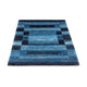 Gabbeh Teppich - Loribaft Perser - 129 x 84 cm - blau
