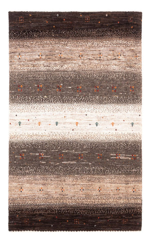 Gabbeh Teppich - Loribaft Perser - 127 x 82 cm - grau