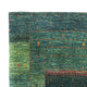 Gabbeh Teppich - Loribaft Perser - 125 x 86 cm - grün